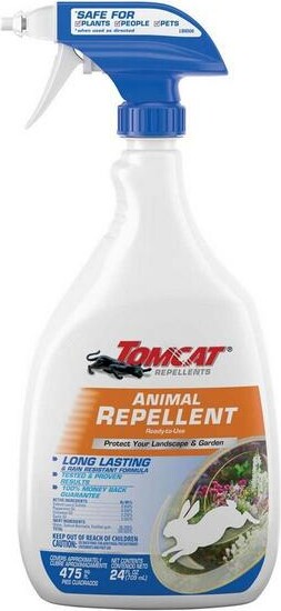 Tomcat Animal Repellent Spray For Most Animal Types 24 oz
