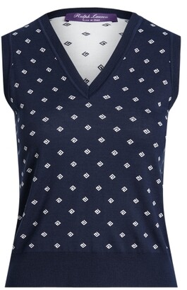 ralph lauren v neck sweater vest