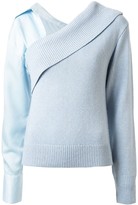 Thumbnail for your product : Hellessy Off Shoulder Detachable Sleeve Sweater