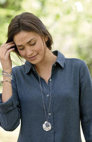 Thumbnail for your product : J. Jill Easy indigo shirtdress