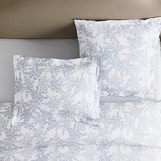En Relief Géométrique Floral Couvre-lit & Pillowshams gris blanc crème multi Teal 