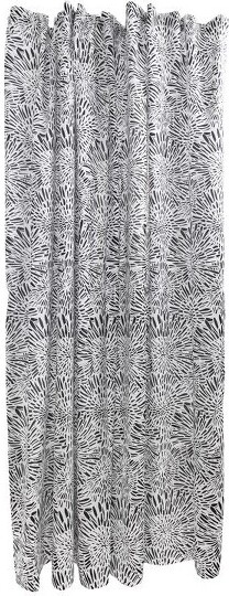 Sttelli SttelliDandelion72in.HX72in.WBlackShowerCurtainPolyester(Caseof3)