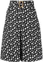 Thumbnail for your product : Boutique Moschino Floral-Print Midi Skirt