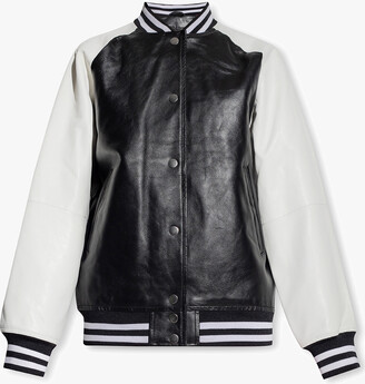 ★STAND STUDIO★ Prim Bomber Jacket Black 62142866389900 621 STAND STUDIO Prim Satin Bomber Jacket | Black | FARFETCH