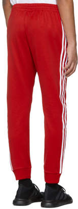 adidas Red SST Track Pants