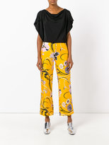 Thumbnail for your product : Emilio Pucci floral trousers