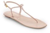 Thumbnail for your product : Prada Patent Leather Thong Sandals