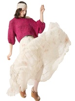 Thumbnail for your product : Mes Demoiselles Oversize Short Sweater