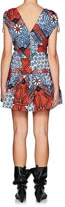 Stella McCartney Women's Batik-Style Cotton Poplin Minidress