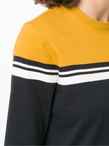 Thumbnail for your product : OSKLEN Long Sleeved Color Block Top