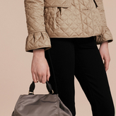 Thumbnail for your product : Burberry Diamond Quilted Peplum Jacket