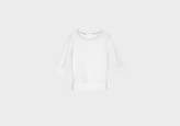 Thumbnail for your product : DKNY Pure Elbow Sleeve Crew Neck Pullover