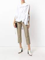 Thumbnail for your product : Marni ruched asymmetric jersey top