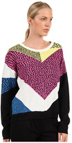 Thumbnail for your product : Tibi Nelio Jacquard Easy Pullover Top