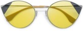 Thumbnail for your product : Fendi Cut-Eye sunglasses
