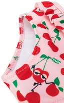 Thumbnail for your product : Fendi Kids cherry print ruffle bikini