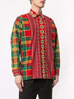 Thumbnail for your product : Versace Pre Owned Printed Long-Sleeve Shirt