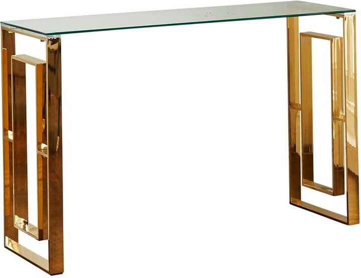 Native Home & Lifestyle Milano Gold Plated Console Table ShopStyle