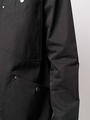 Rick Owens Snap-Button Shirt Jacket