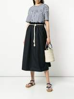 Thumbnail for your product : Atlantique Ascoli drawstring waist skirt