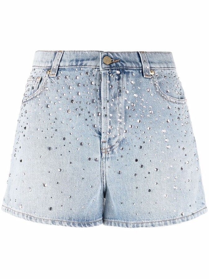 Embellished Denim Shorts | Shop the world's largest collection of 