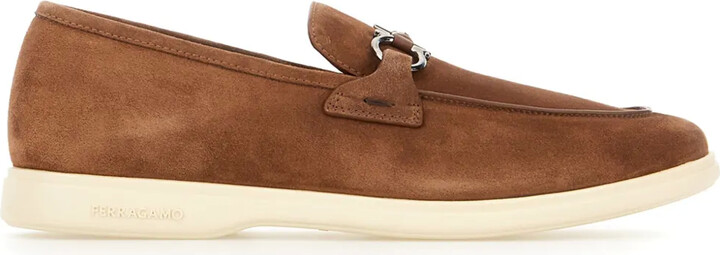 Ferragamo Suede Loafers