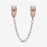 Thumbnail for your product : Pandora Logo Safety Chain Clip Charm