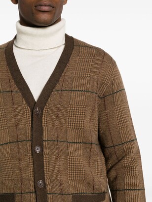 Polo Ralph Lauren Patterned Intarsia-Knit Wool Cardigan