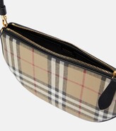 Thumbnail for your product : Burberry Olympia Pouch checked shoulder bag