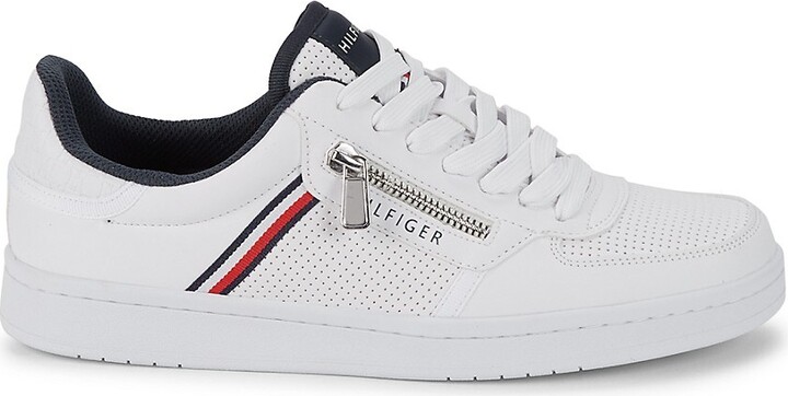 Op risico bang Gedwongen Tommy Hilfiger Lestyn Perforated Sneakers - ShopStyle