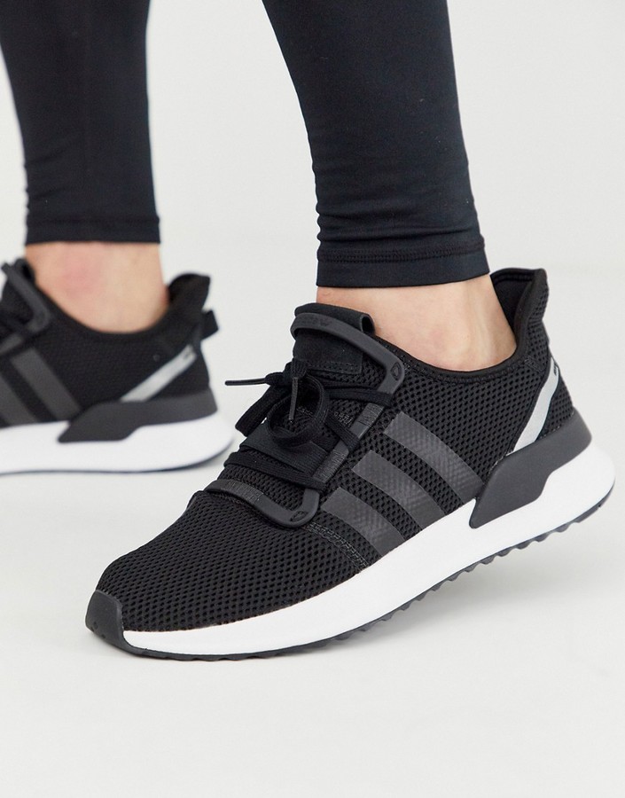 adidas black u path