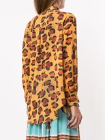 Thumbnail for your product : Tata-Naka Oversized Leopard Shirt