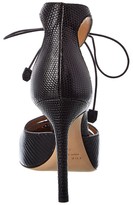 Thumbnail for your product : The Row Diamond Lizard-Embossed Leather Pump