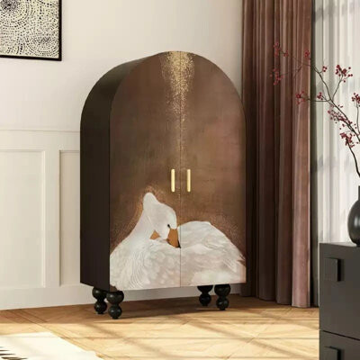 interanest Modern Minimalist Double-Door Wardrobe