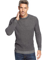 Thumbnail for your product : Tasso Elba Big and Tall Crew Neck Chunky Plaited Sweater
