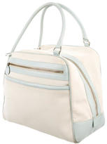 Thumbnail for your product : Hogan Leather-Trimmed Shoulder Bag