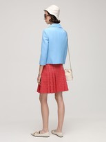 Thumbnail for your product : Gucci Wool Knit Top W/gg Cherry Patch