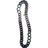 Thumbnail for your product : By Malene Birger MARLENE BIRGER Blue Plastic Necklace