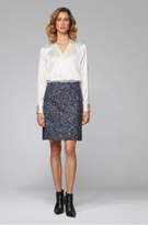Thumbnail for your product : BOSS Tweed skirt in Italian pressed boucle