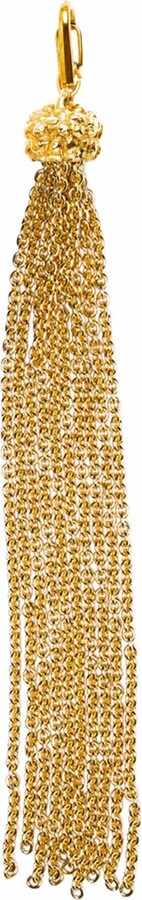 Lovard Gold Large Chain Tassel Clip-On Charm