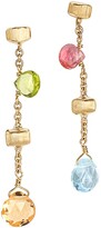 Thumbnail for your product : Marco Bicego Paradise 18K Yellow Gold Mixed Semiprecious Stones Drop Earrings