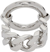 Thumbnail for your product : MM6 MAISON MARGIELA Silver Chain Ring