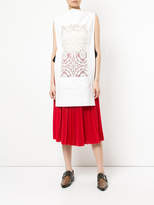 Thumbnail for your product : Toga Pulla embroidered panel longline top