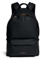 Thumbnail for your product : Givenchy Rubberised leather backpack
