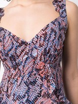 Thumbnail for your product : Diane von Furstenberg Animal-Print Maxi Dress