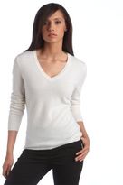 Thumbnail for your product : Lord & Taylor Cashmere V-Neck Sweater