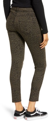 STS Blue Ellie Leopard Print High Rise Ankle Skinny Jeans