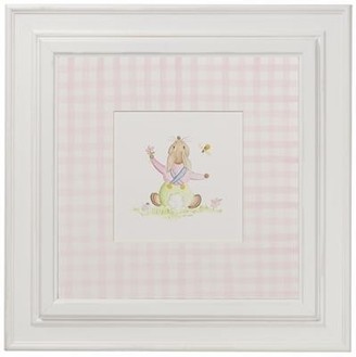 The Well Appointed House Child's Framed Nursery Animals Wall Print: Rabbit