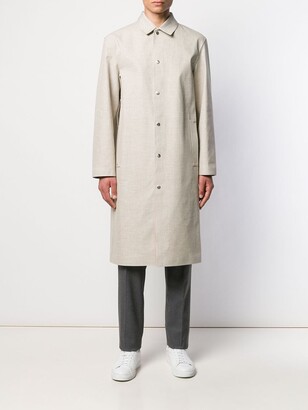 Jil Sander Pointed Collar Trench Coat