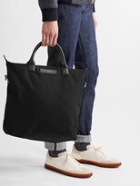Thumbnail for your product : WANT Les Essentiels O'Hare Leather-Trimmed Organic Cotton-Canvas Tote Bag